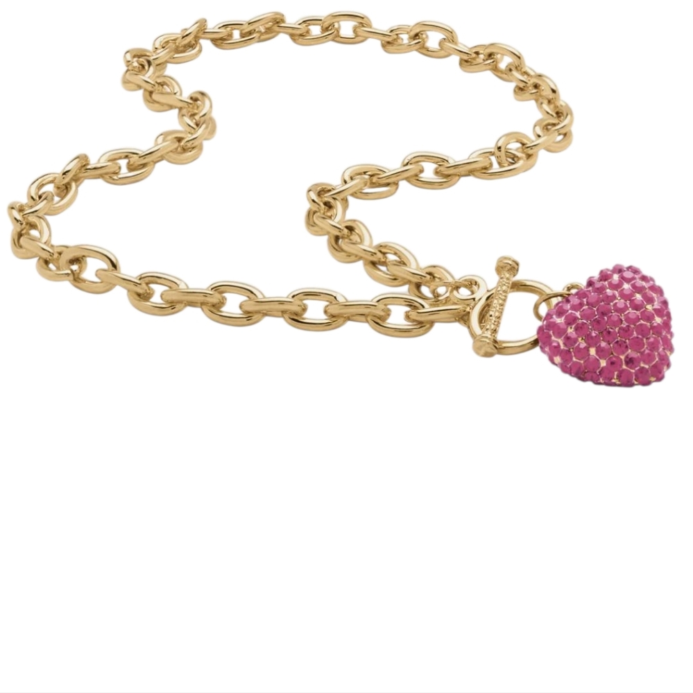 Palm Beach NEW Gold Plated Necklace with Alexandrite June Birthstone Pendant
